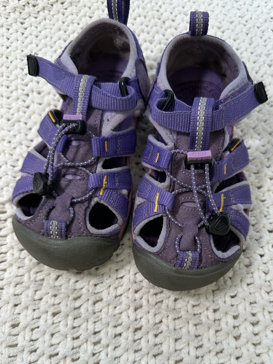 Teva Other - Teva Girls Purple Outdoor Sandals with Gray Toe